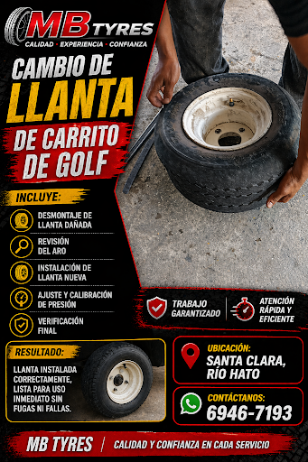 M.B TYRES VENTA Y REPARACION DE LLANTAS EN GENERAL Y AUTO LAVADO