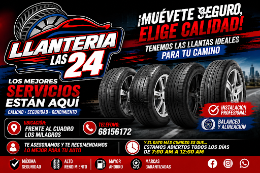 LLANTERIA & MÁQUINA DE BATEO LAS 24